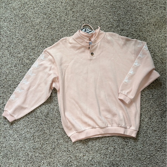 Boys Lie Tops - NEW Boys Lie Adore You Henley Crewneck